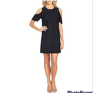 Cynthia Steffe Carolyn Cold Shoulder Shift Dress